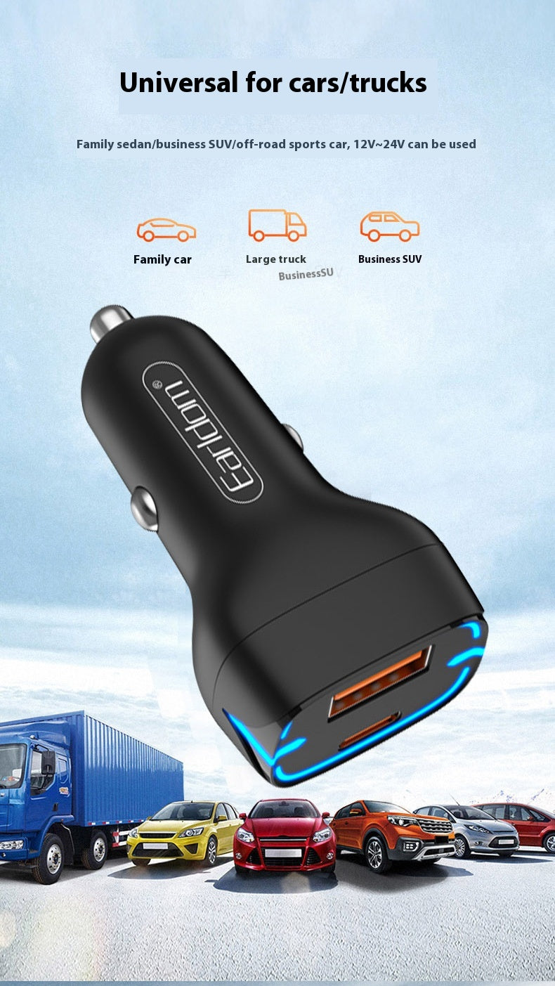 Auto-Ladegerät Quick Charge Stecker