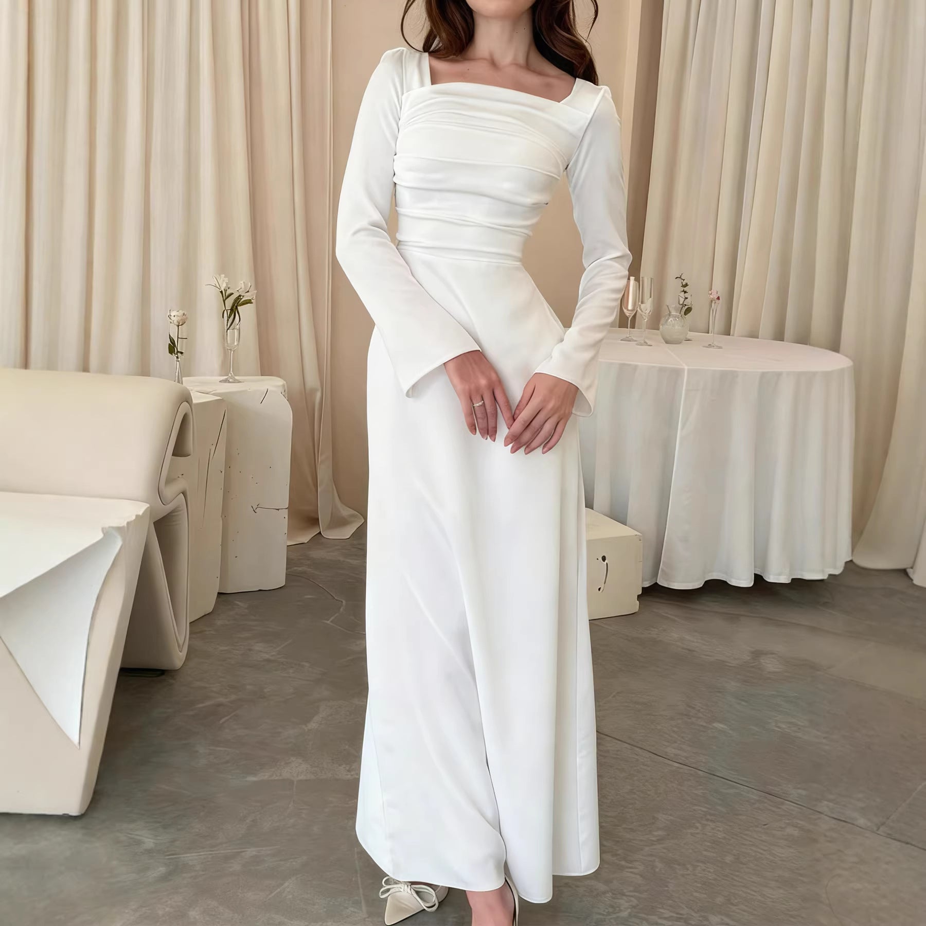 Elegantes Strickkleid für Herbst/Winter