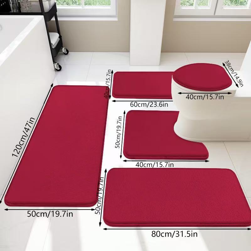 WC-Vorleger Set Kaschmir-Optik