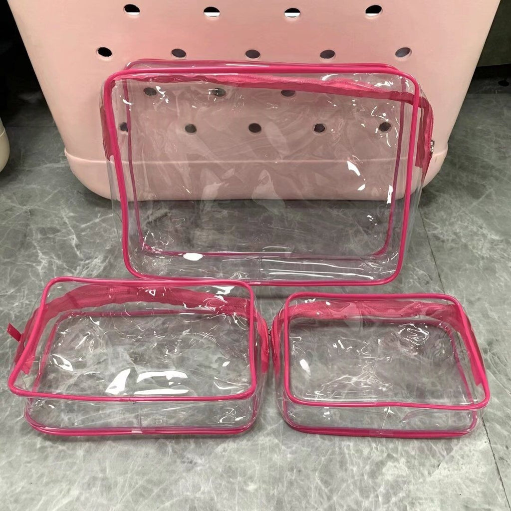 Transparenter Aufbewahrungsbeutel