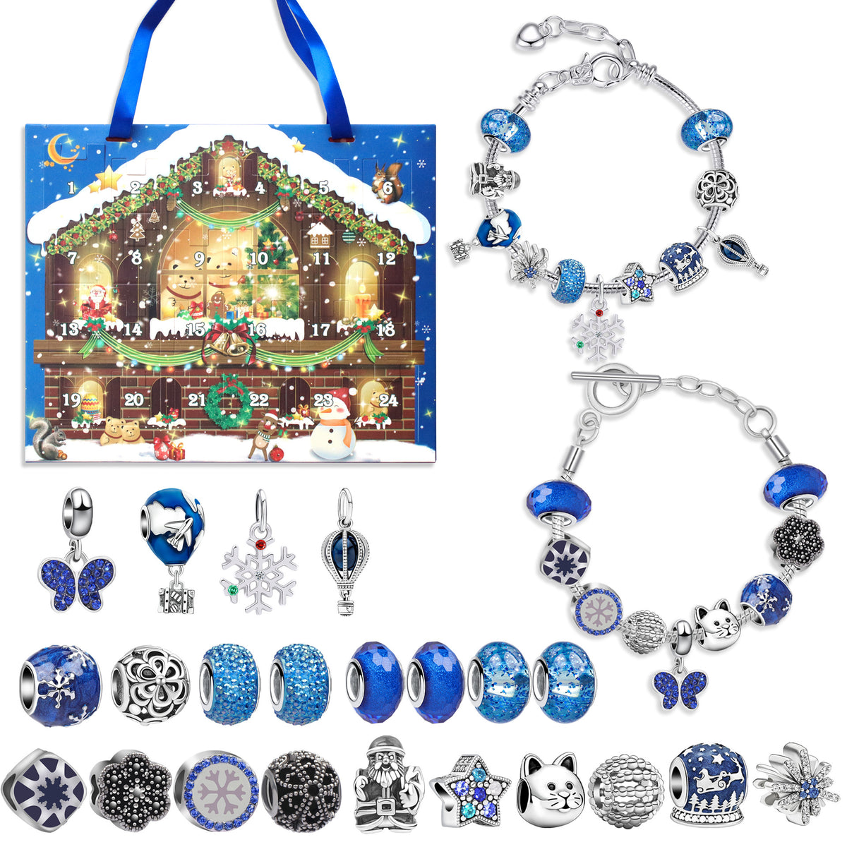 24‑Tage Adventskalender mit Grid‑Design – Bild 2 | LuxeStyle