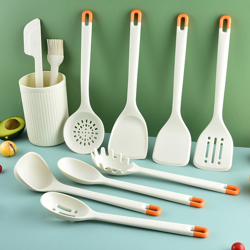 Silikon Küchenhelfer-Set mit Utensilienhalter | LuxeStyle