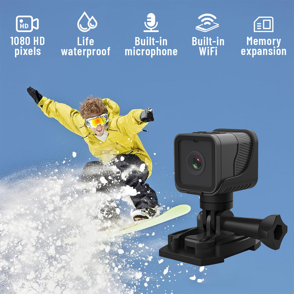 Wasserdichte HD-Kamera für Sport und Outdoor