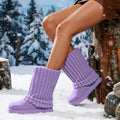 Gefütterte Winterstiefel für Damen