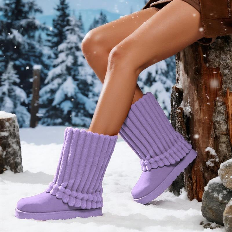 Gefütterte Winterstiefel für Damen