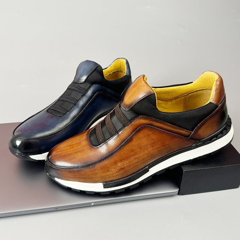 Herren Sneaker aus echtem Leder