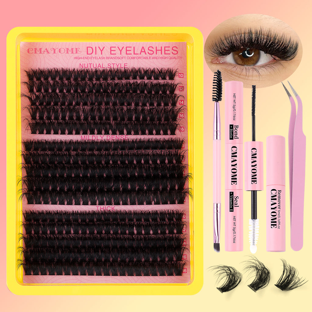 Falsche Wimpern Set zum selber machen