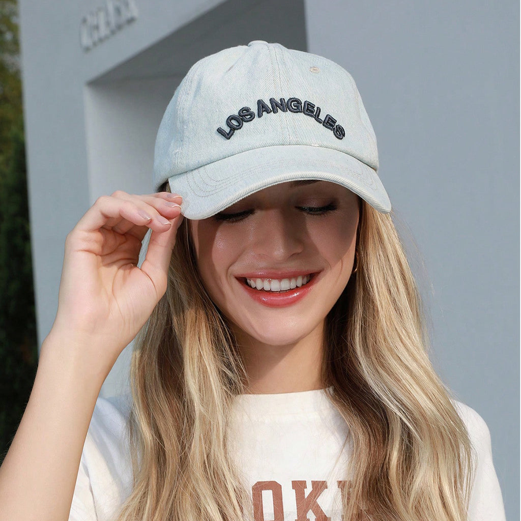 Baseball-Cap «L.A.» · Hellblau