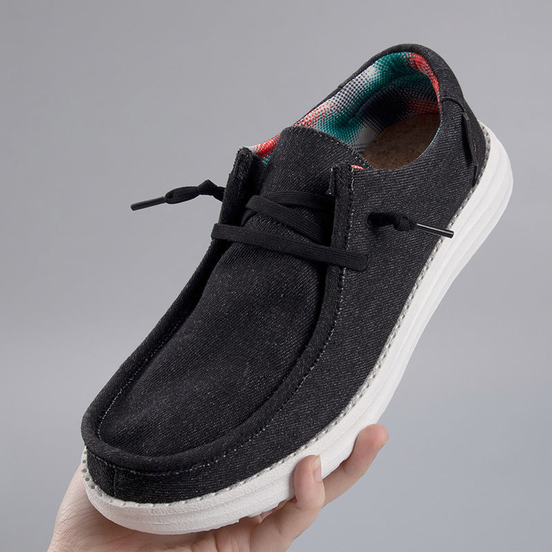 Herren Loafer Canvas Casual Schuhe – Bild 9 | LuxeStyle