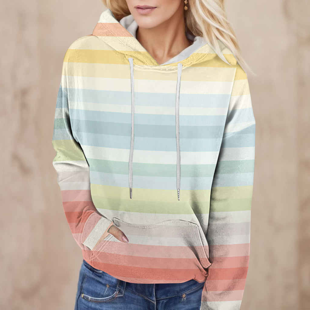 3D Digital Print Freizeit-Sweatshirt für Damen – Bild 1 | LuxeStyle