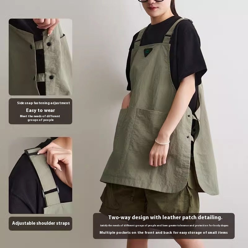 Japanische Schürze, wasserabweisend – Bild 3 | LuxeStyle