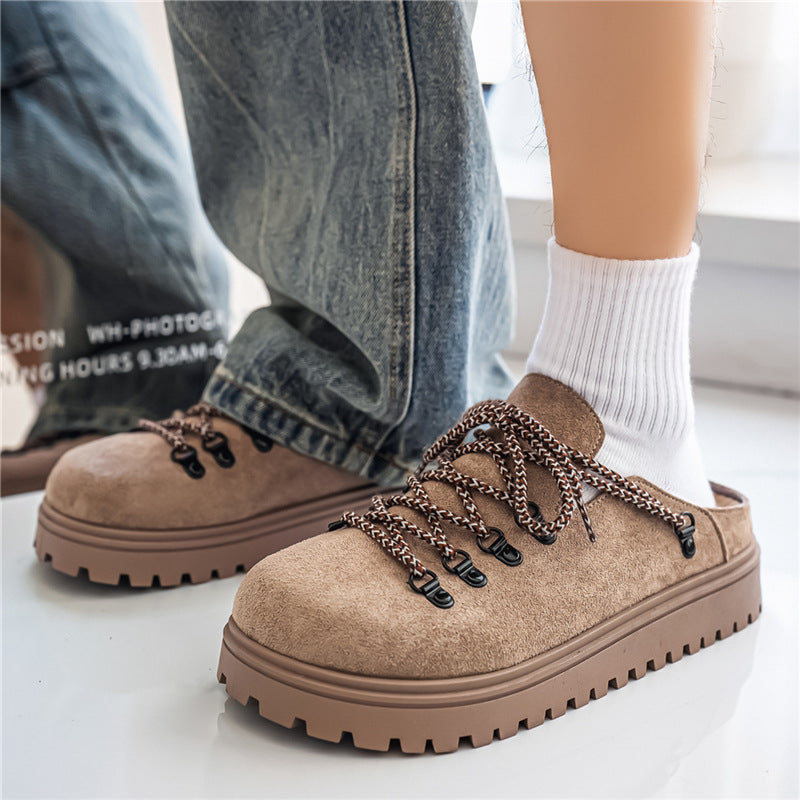 Slipper Wildleder geschlossen