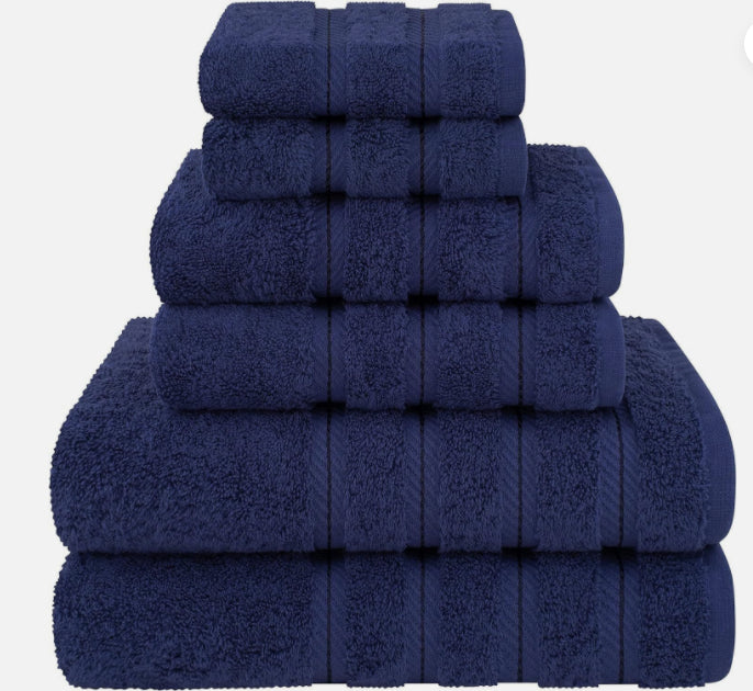 Saugstarkes Langstapel-Baumwoll Handtuch-Set | LuxeStyle