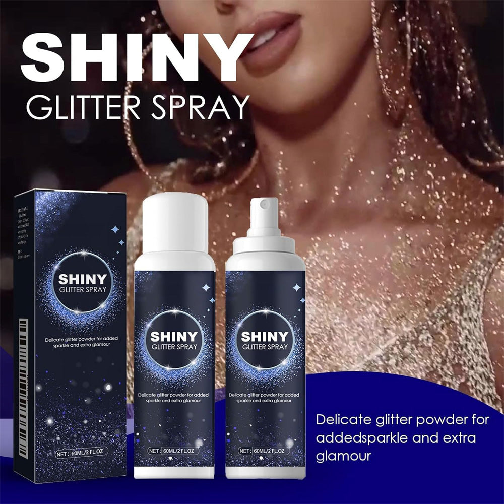 Glitzer Spray für Haar und Körper