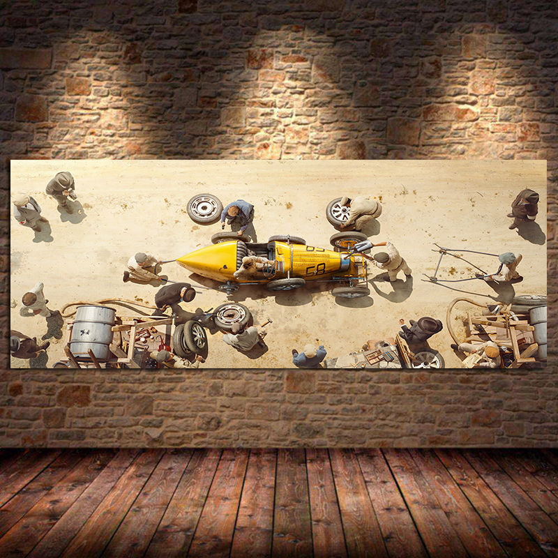 Leinwandbild "Racing Repair" – Bild 3 | LuxeStyle