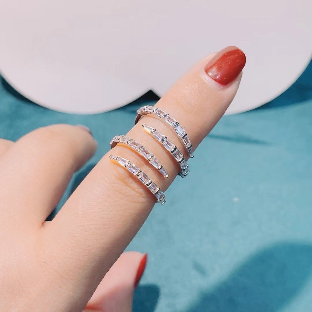 Zirkon-Doppelring – Bild 4 | LuxeStyle