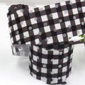 Plaid Laser Silber Thermotransferband 25mm | LuxeStyle