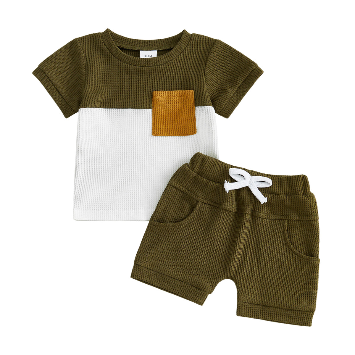Baby-Sommer-Set mit Oberteil und Shorts – Bild 4 | LuxeStyle