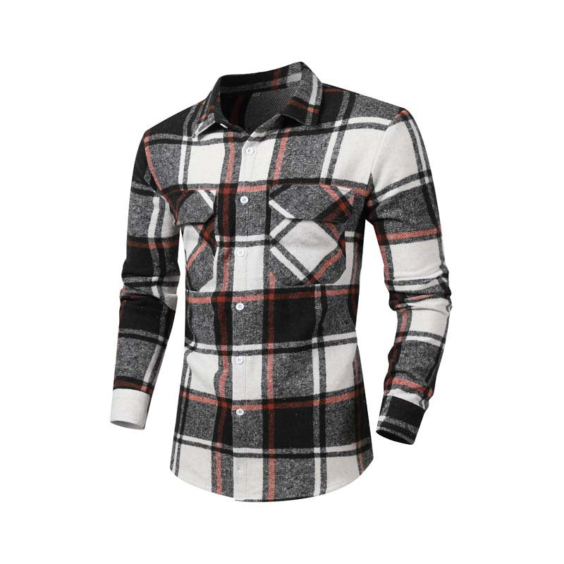 Herren Hemd mit Revers und Karomuster – Bild 11 | LuxeStyle