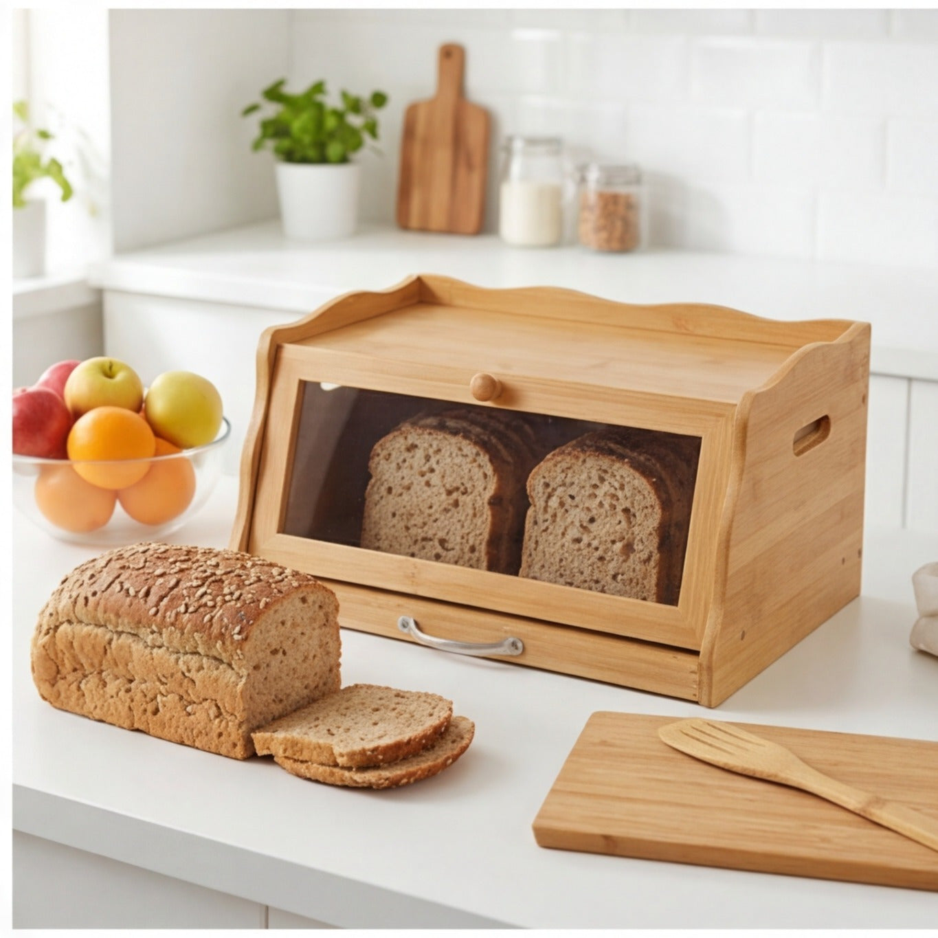 Brotkasten aus Bambus