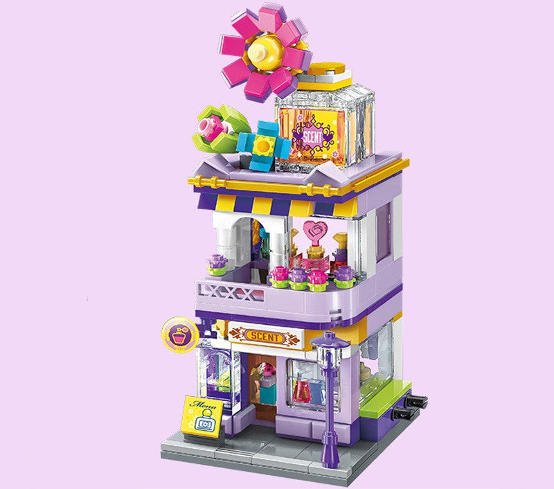 Buntes Puzzle-Modell Dessert-Haus – Bild 13 | LuxeStyle