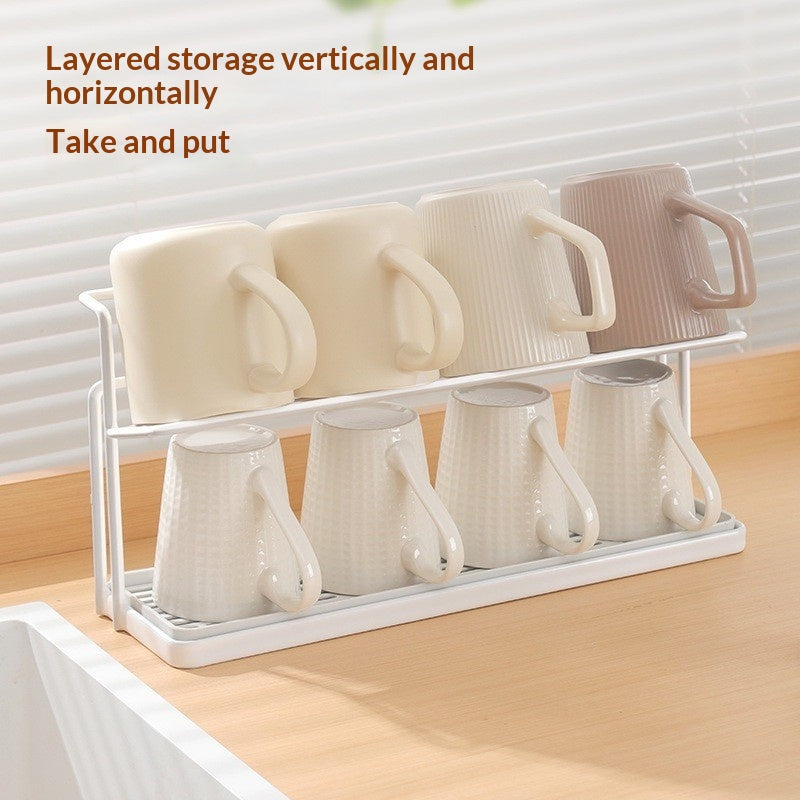 Tassen-Abtropfgestell, 2-stufig – Bild 3 | LuxeStyle