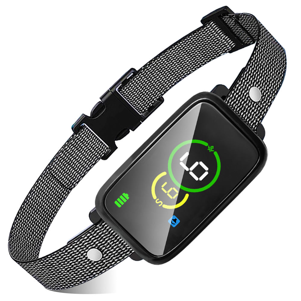 Smartes Anti-Bell Halsband mit Farbdisplay – Bild 1 | LuxeStyle
