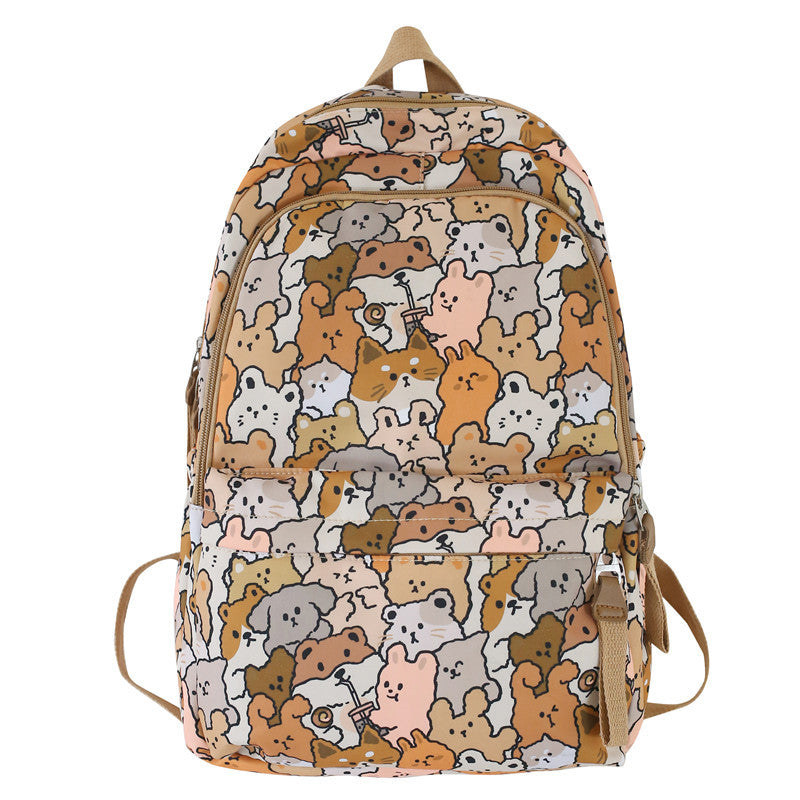 Mori Style Graffiti Rucksack für Studentinnen – Bild 5 | LuxeStyle