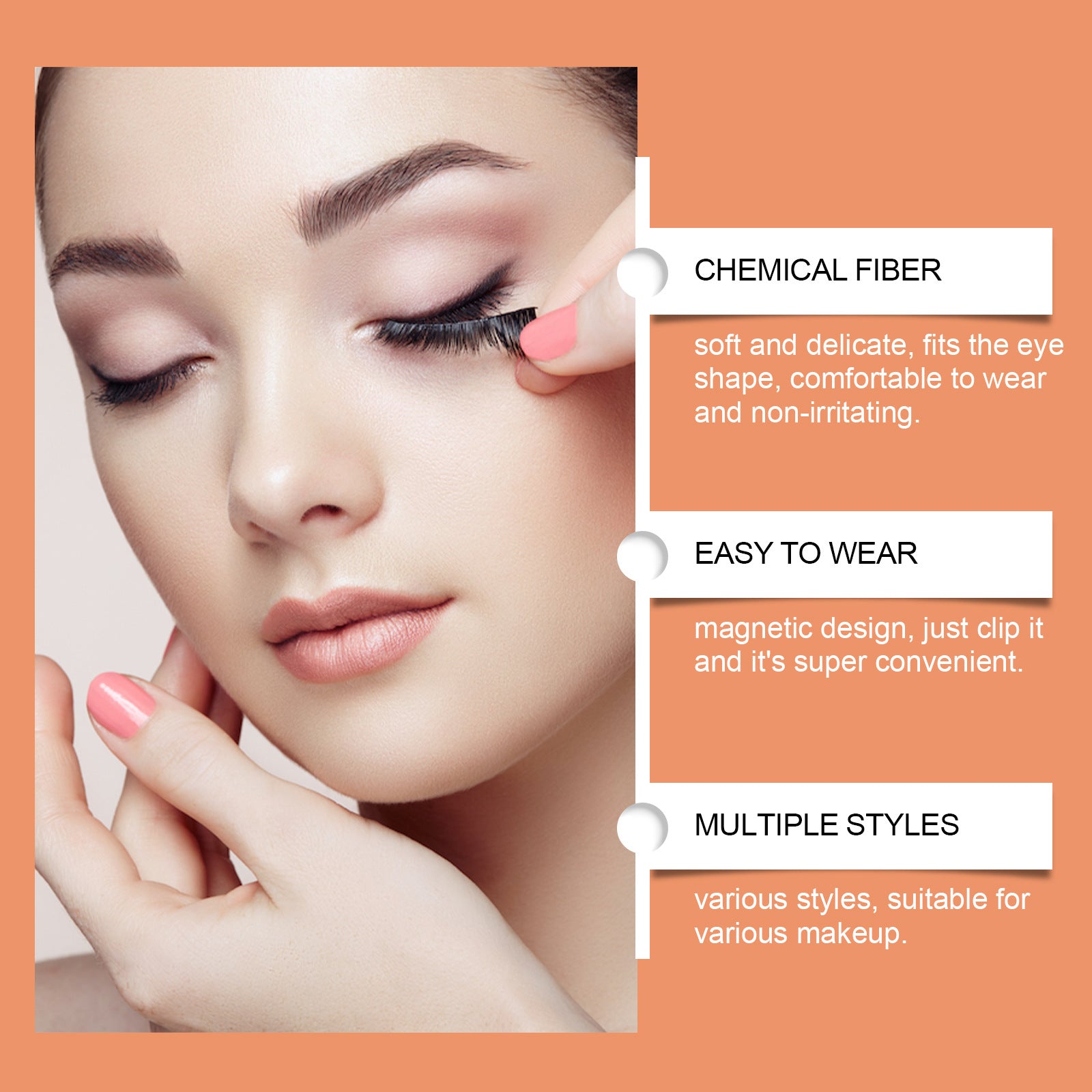 Magnetisches Wimpern-Set