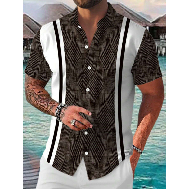 Herren-Shirt mit 3D-Druck und Cartoon-Motiv – Bild 13 | LuxeStyle