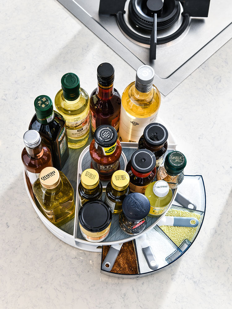Drehbarer Küchen-Organizer, 2-lagig – Bild 5 | LuxeStyle