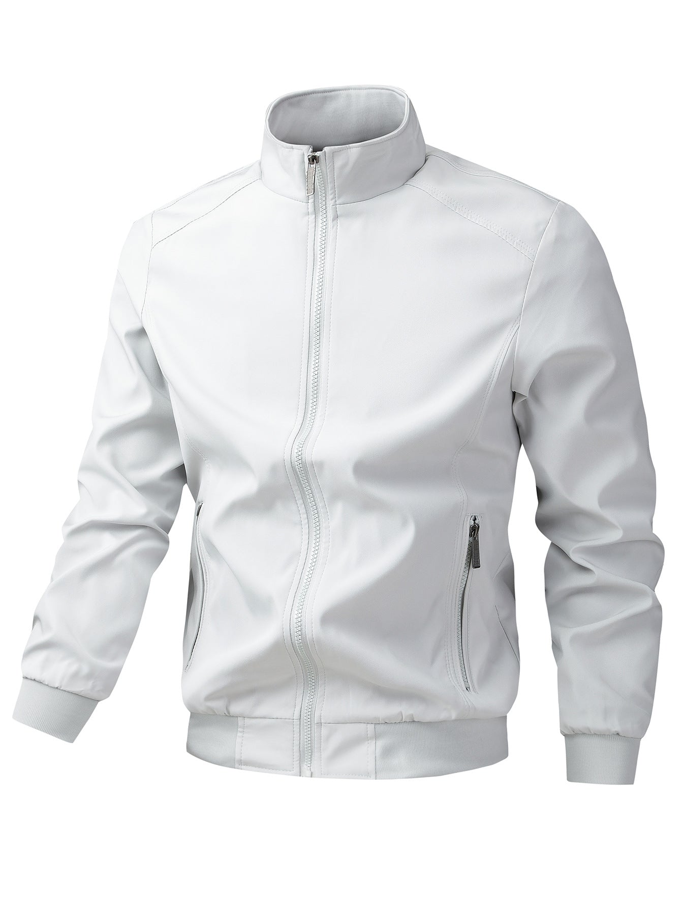 Herren Freizeitjacke mit Stehkragen