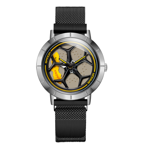 Sanda Wheel Quarz-Uhr – 43 mm, 30 m wasserdicht – Bild 15 | LuxeStyle