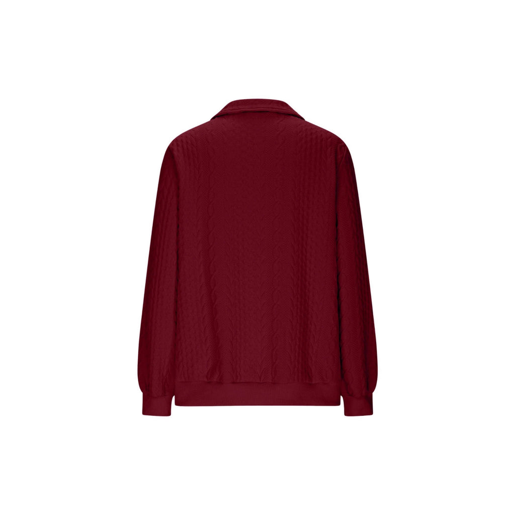 Kapuzenpullover mit Reissverschluss und Taschen