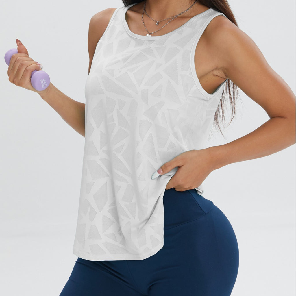 Nahtloses, atmungsaktives Workout-Top