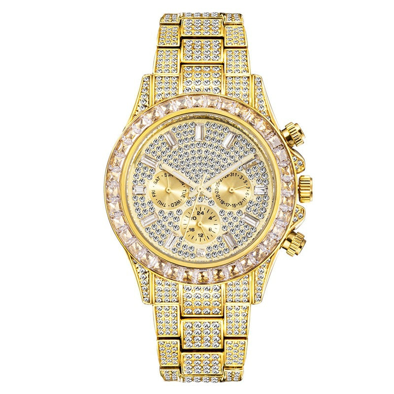 Damenuhr mit Quarzwerk und Stahlband – Bild 17 | LuxeStyle