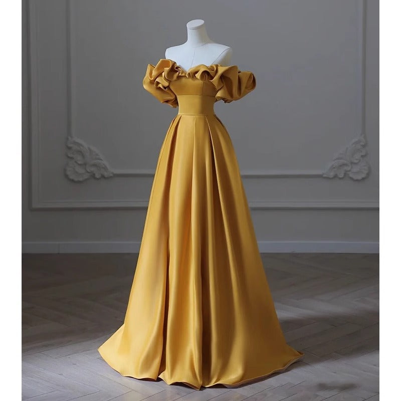 Abteilungsrock mit Off-Shoulder-Ausschnitt, Abendkleid – Bild 2 | LuxeStyle