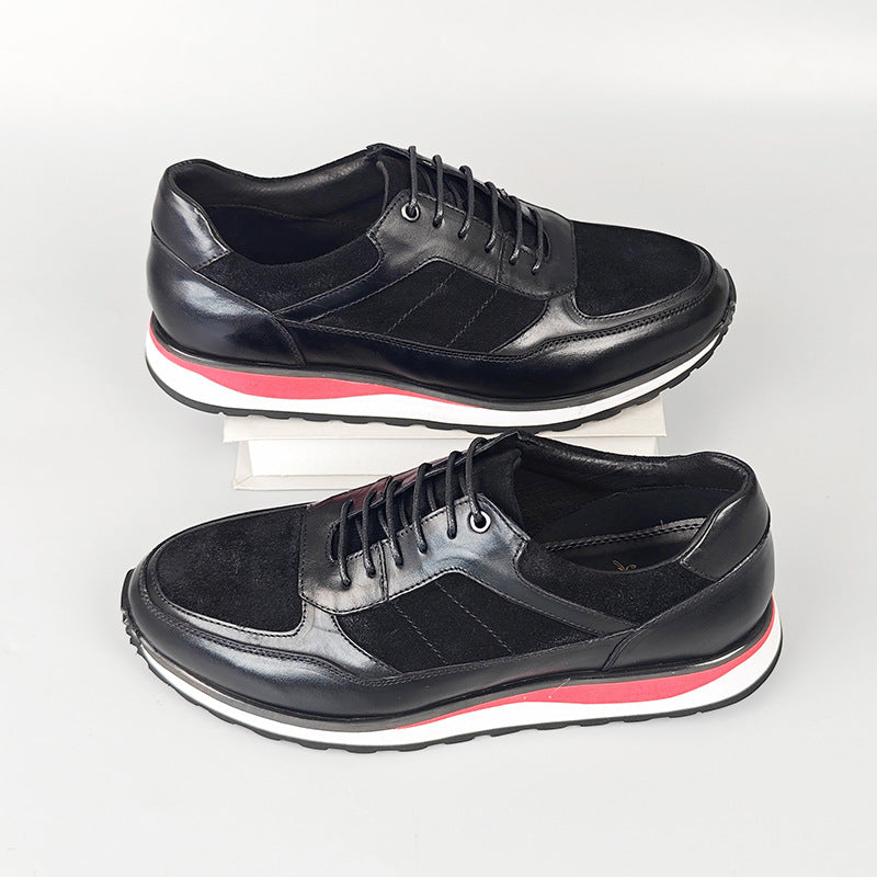 Britische Casual Lederschuhe im Retro-Stil