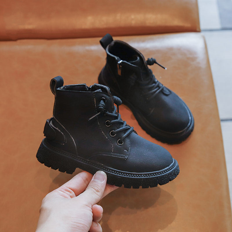 Mädchen Martin Boots mit Schnürsenkeln
