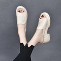 Keilabsatz-Sandalen mit Fischmaul-Zehenpartie – Bild 8 | LuxeStyle