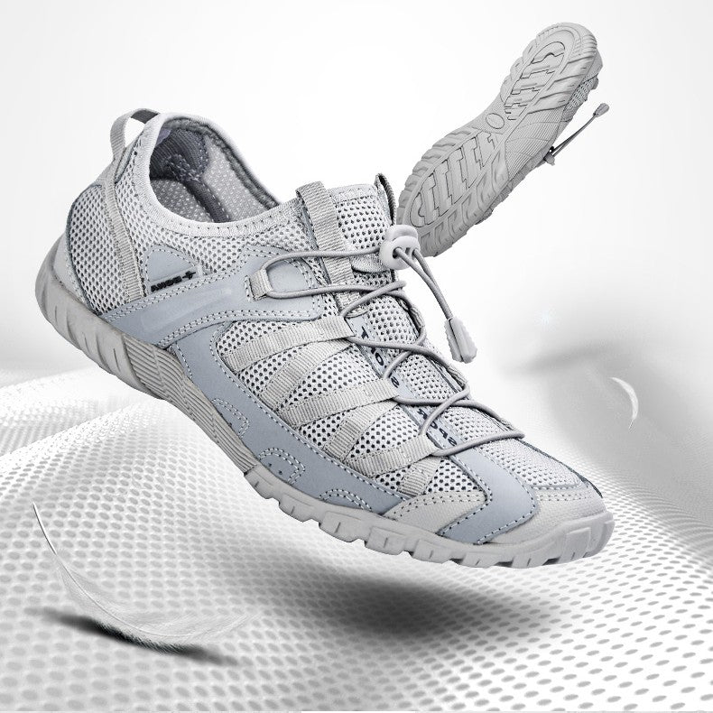 Bequeme Sneaker mit atmungsaktivem Mesh-Obermaterial