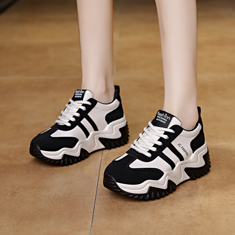 Stylische Casual Plateau-Sneaker