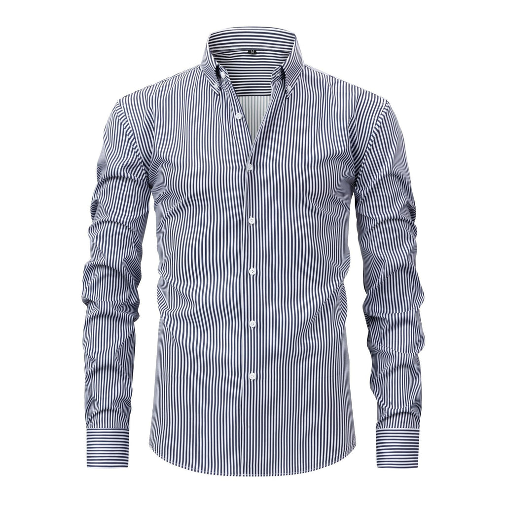 Anti-Falten Business Casual Stripes Shirt – Bild 3 | LuxeStyle