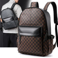 Karo-Muster Rucksack, wasserabweisend, 20-35 L | LuxeStyle