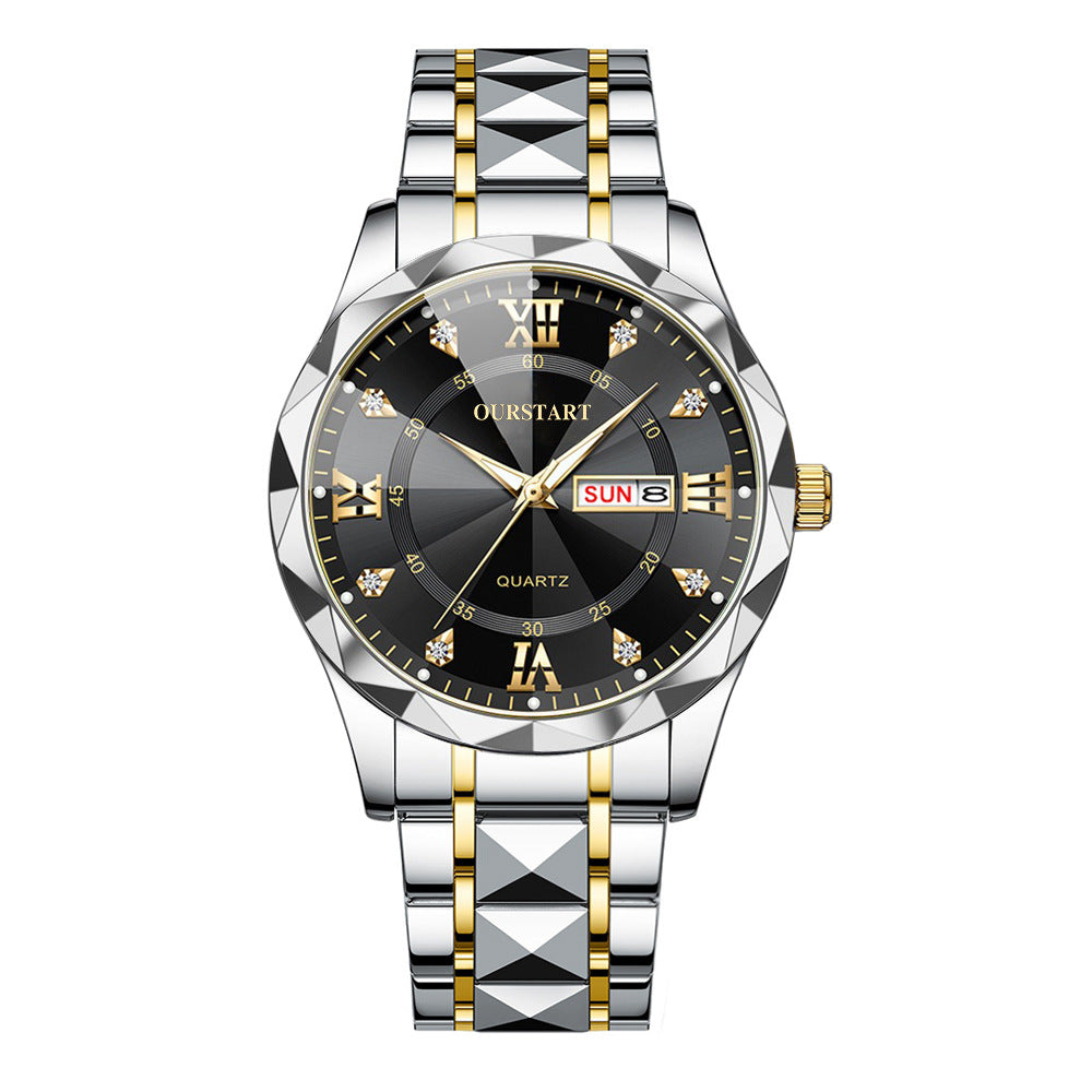 Luminöses Wasserwiderstandsfähiges Quartz-Armband – Bild 5 | LuxeStyle