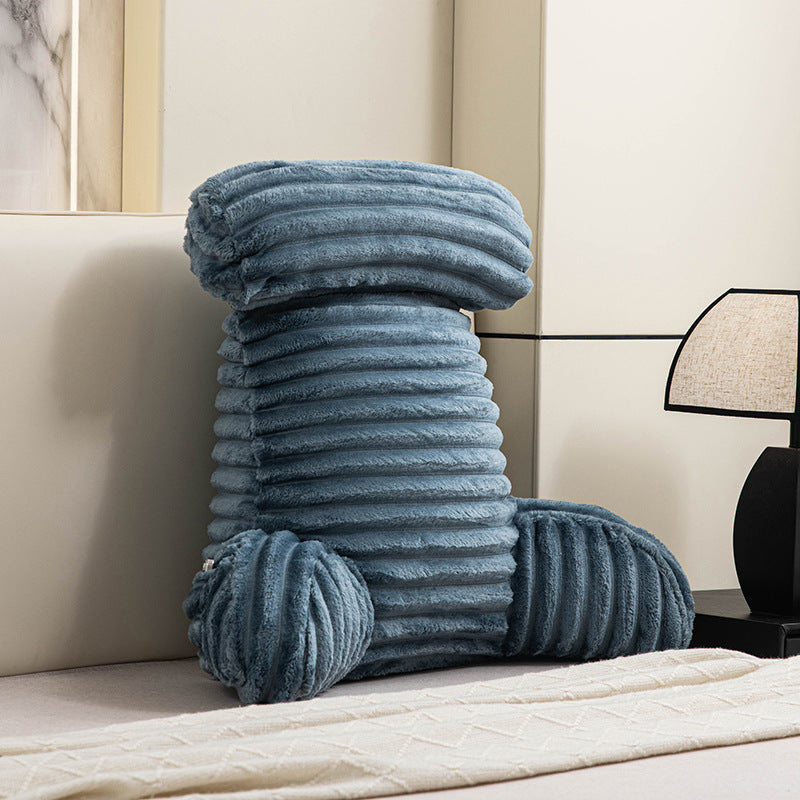 Abnehmbares und waschbares Rückenkissen – Bild 6 | LuxeStyle