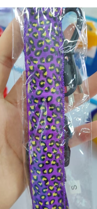 LED-Halsband für Hunde – Leopard-Muster