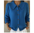 Strick-Cardigan mit Knöpfen im 3D-Look
