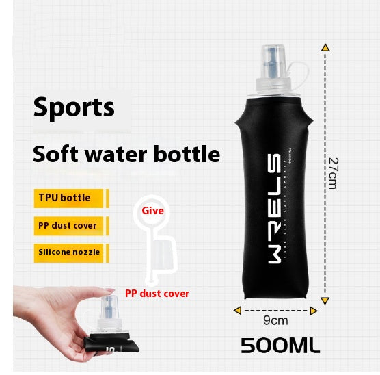Weiche faltbare Trinkflasche 500 ml aus TPU | LuxeStyle