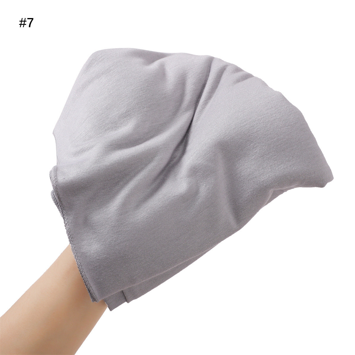 Unifarbener Kopftuch-Turban aus Modal – Bild 15 | LuxeStyle
